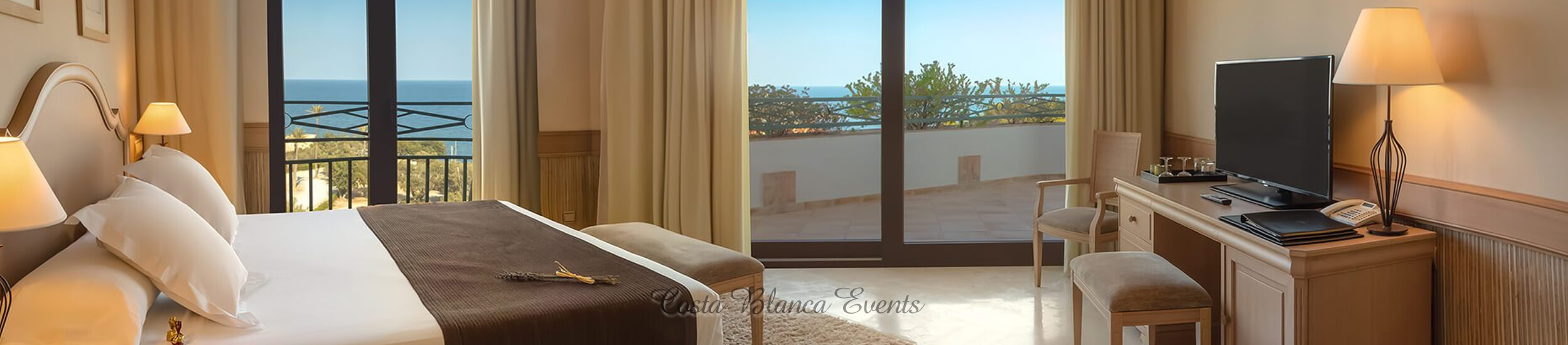 Photo of a room in one of the accommodation near our most important venues